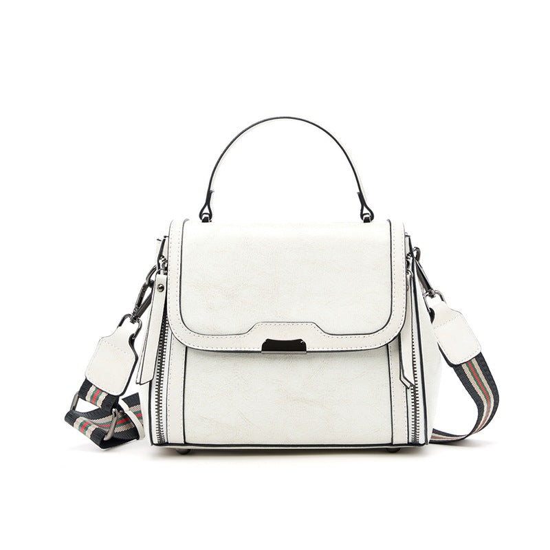 Structured Flap Crossbody Bag