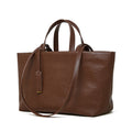 Retro Leather Tote Bag