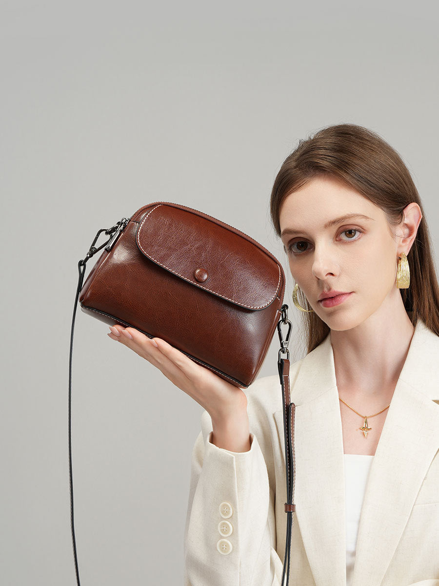 Small Leather Crossbody Bag