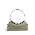 Ring-Handle Hobo Bag