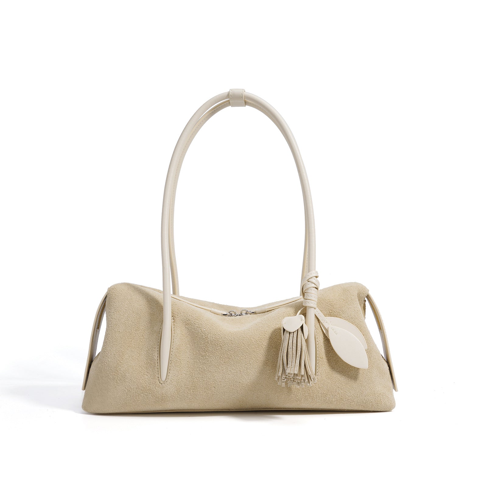 The Suede Barrel Bag