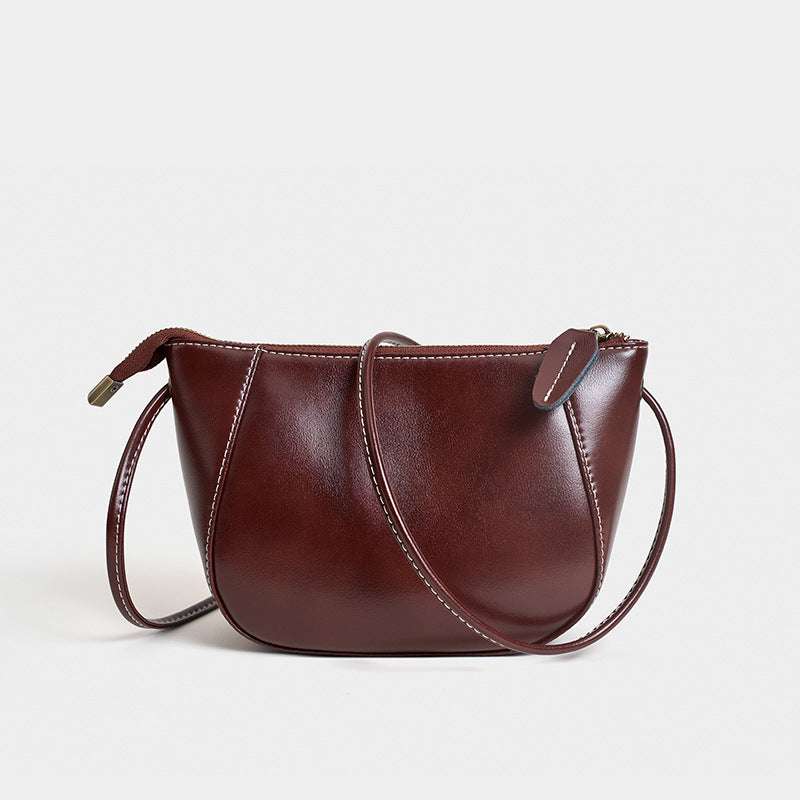 Mini Leather Crossbody Bag